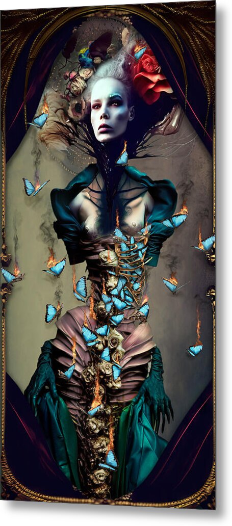 Ashes to Ashes - Metal Print