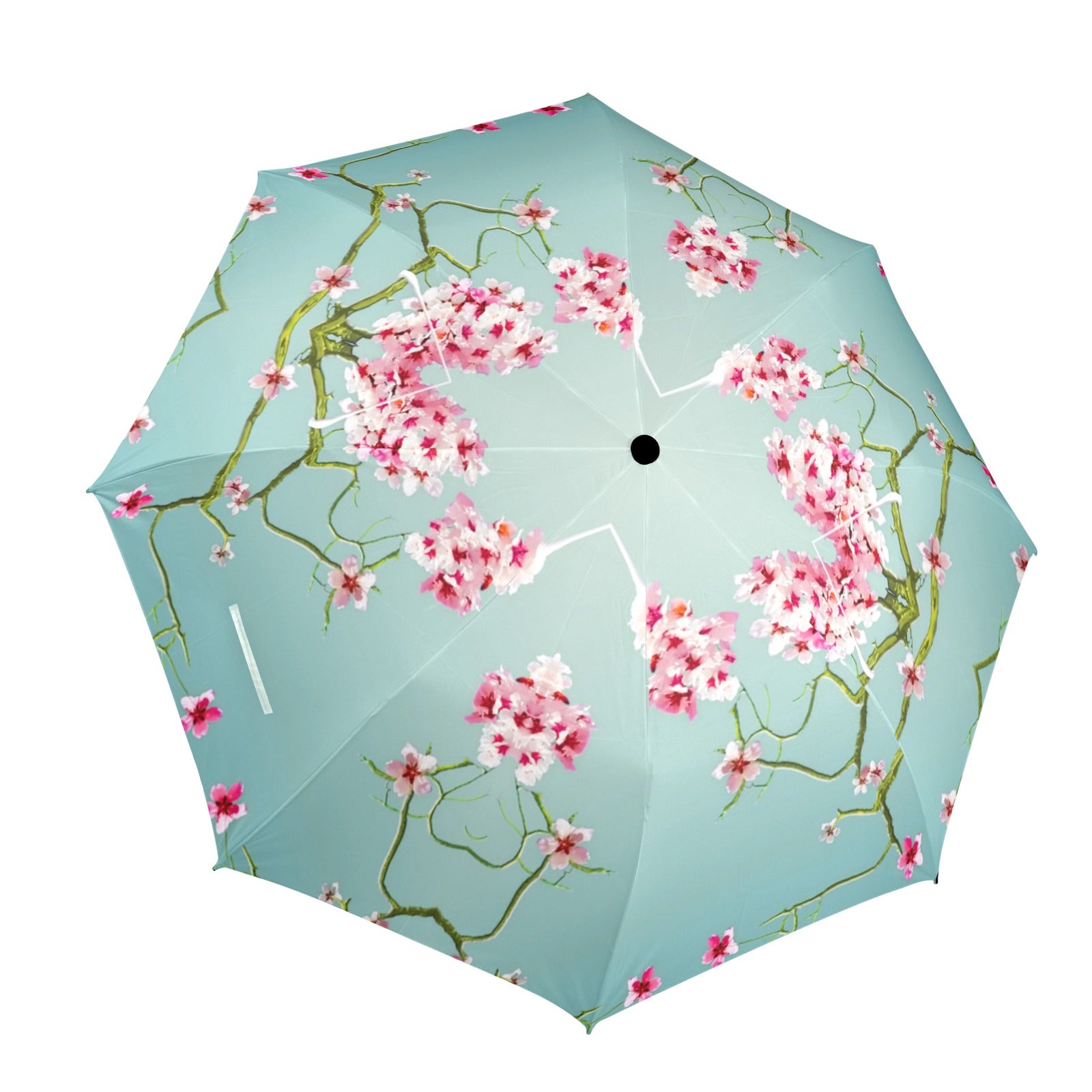 Walnut Blossom Abstract Umbrellas - Blue | Glam Macabre™ Collection