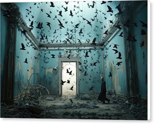 The Flock - Canvas Print