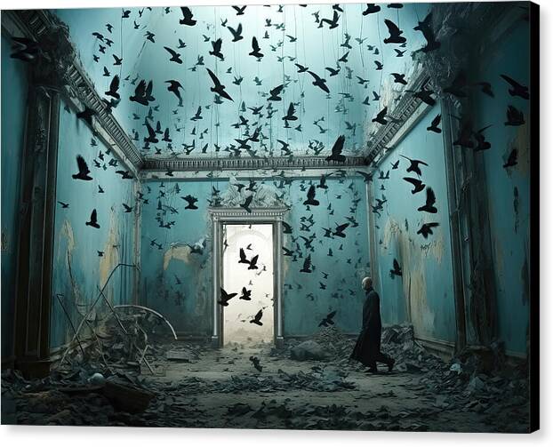 The Flock - Canvas Print