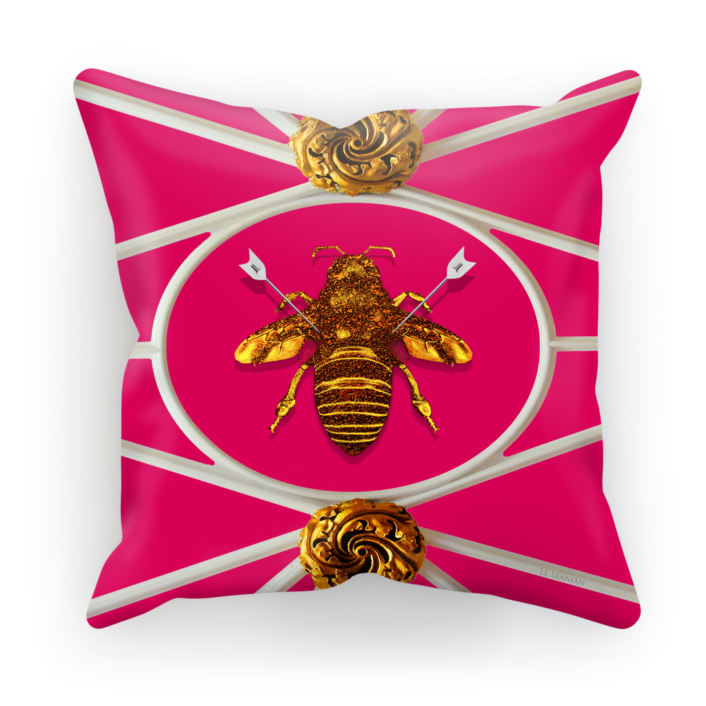 Versailles Baroque Royal Honey Bee Pillowcase- in Fuchsia Pink