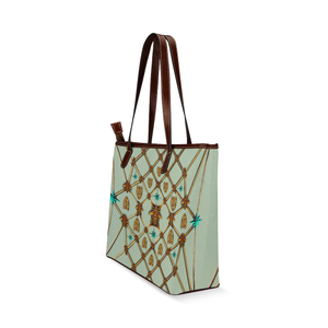 Gilded Bees & Ribs- Classic French Gothic Tote Bag in Pastel | Le Leanian™