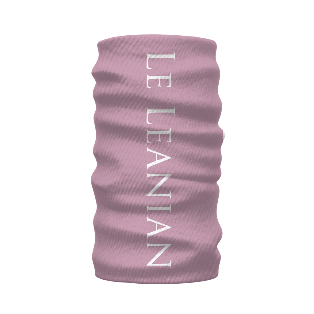 The Hive Relief- French Gothic Neck Warmer- Morf Scarf in Nouveau Blush Taupe | Le Leanian™