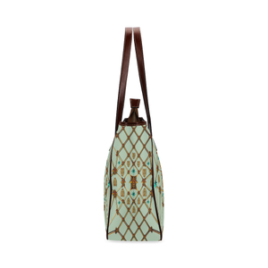 Gilded Bees & Ribs- Classic French Gothic Upscale Tote Bag in Pastel | Le Leanian™