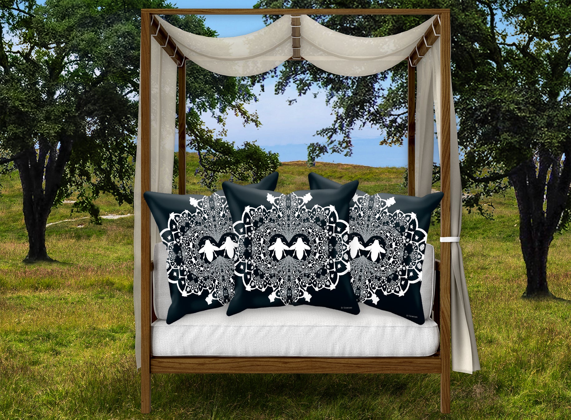 I ♡ Baroque Full/Queen Pillowcase Set