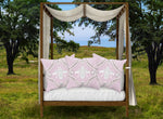 Queen Bee Baroque Satin Pillowcase- in Lavender Blush Pink