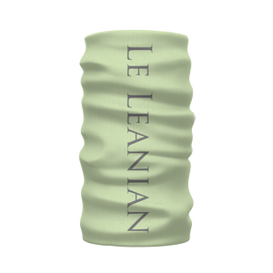 Caesar Skull Relief- French Gothic Neck Warmer- Morf Scarf in Pale Green | Le Leanian™