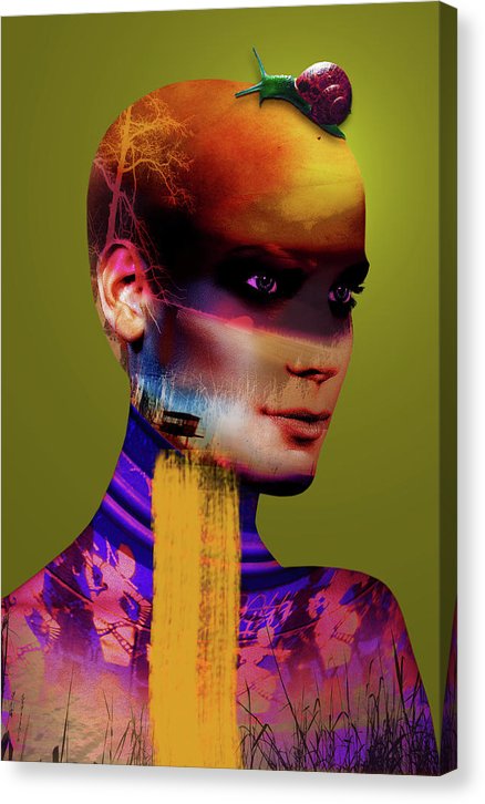 Color Me Not Vol I - Surreal Fine Art Portrait on Canvas | The Photographist™
