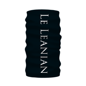 Skull & Gilded Honeycomb- French Gothic Neck Warmer- Morf Scarf in Midnight Teal | Le Leanian™