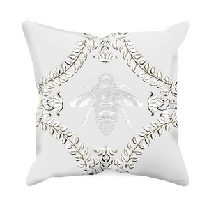Queen Bee- Sets & Singles Pillowcase in Lightest Gray | Le Leanian™