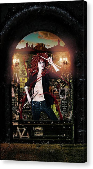 The New Orleans Chronicles: Stix - Surreal Fashion Byzantine Fine Art Print on Canvas | The Photographist™