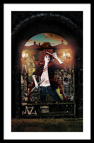 The New Orleans Chronicles: Stix- Surreal Fashion Byzantine Framed Art Print | The Photographist™