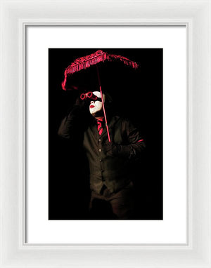 Rainy Day Red - Framed Surreal Fine Art Portrait Print | The Photographist™