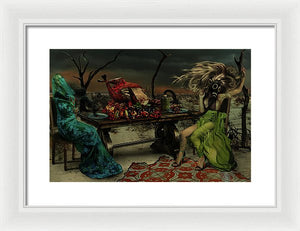 Searching For Him In The Afterlife - Framed Surreal Fine Art Portrait Print | The Photographist™