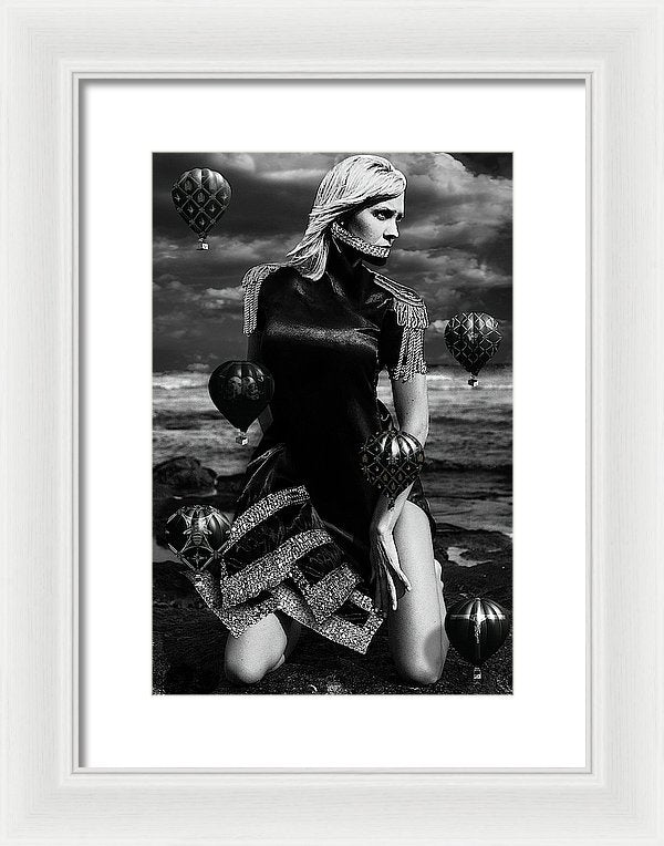 Stay The Course - Surreal Fashion Framed Fine Art Portrait Print | The Photographist™