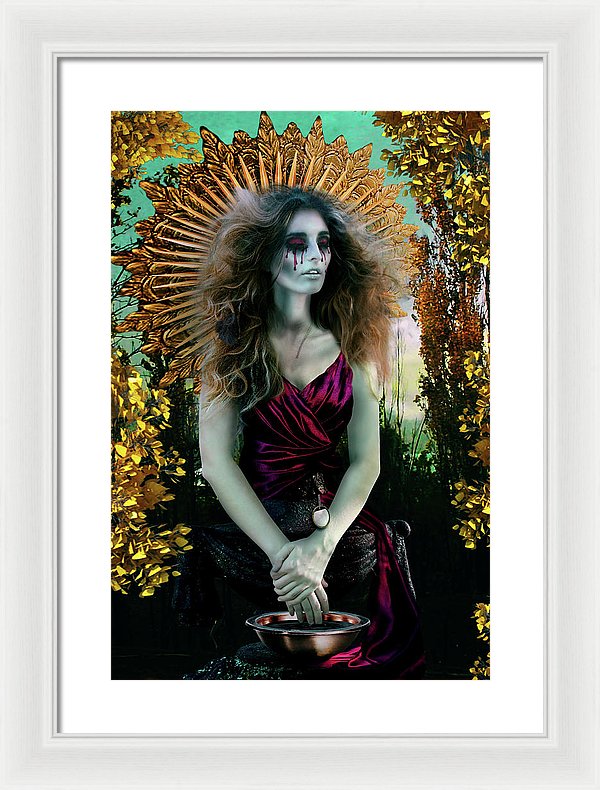 The Gatekeeper Vol I - Surreal Framed Fine Art Portrait Print | The Photographist™