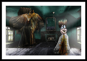 The Guff In Haint Blue - Surreal Fashion Framed Fine Art Portrait Print | The Photographist™