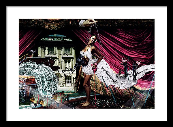 The Minds Southern Oracle Crop Vol I- Surreal Fashion Framed Fine Art Print | The Photographist™