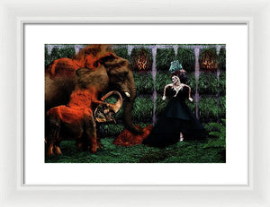 Uncertain Sanctuary - Surreal Fashion Framed Fine Art Portrait Print | The Photographist™